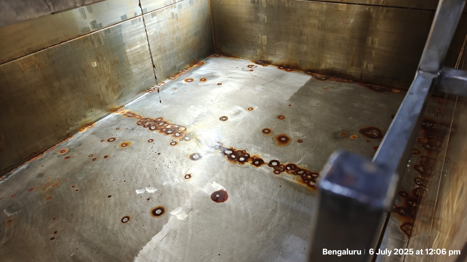 Sump & Tank - Before